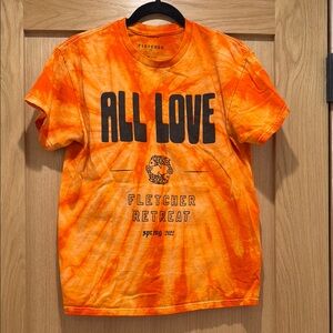 FLETCHER All Love Tour Tie-dye T-shirt